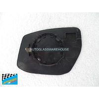 NISSAN PULSAR B17 - 2/2013 TO 12/2017 - 4DR SEDAN - DRIVERS - RIGHT SIDE MIRROR WITH BACKING PLATE -  0e2 r1300 - (SECOND-HAND)