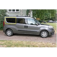FIAT DOBLO - 02/2015 TO CURRENT - SWB VAN - DRIVERS - RIGHT SIDE REAR FIXED WINDOW GLASS - GREY - NEW