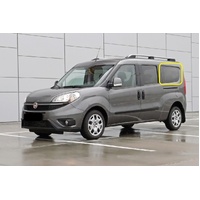 FIAT DOBLO - 02/2015 TO CURRENT - SWB VAN - PASSENGERS - LEFT SIDE REAR FIXED WINDOW GLASS - GREY - NEW