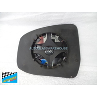 FORD FOCUS/MK3 - MONDEO/MK4 - 2007 to 2018 - SEDAN/HATCH - DRIVER - RIGHT SIDE MIRROR - CURVED GLASS W/ BACKING PLATE - 710190R - (SECOND-HAND)