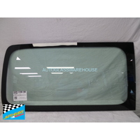 VOLKSWAGEN CADDY MAXI LIFE (7 SEATER) - 7/2008 to 2/2021 - VAN - DRIVERS - RIGHT SIDE REAR CARGO GLASS  - GREEN - 1040w x 550h - NEW