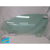 HOLDEN ASTRA AH - 10/2004 to 12/2009 - 2DR CONVERTIBLE - PASSENGERS - LEFT SIDE FRONT DOOR GLASS - WITH FITTINGS - GREEN - NEW