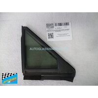 SUITABLE FOR TOYOTA RAV4 XA50 - 3/2019 to CURRENT - 5DR WAGON - DRIVERS - RIGHT SIDE FRONT QUARTER GLASS - ENCAPSULATED - (SECOND-HAND)
