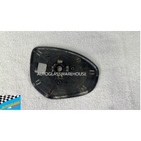 MAZDA 6 GH - 1/2008 to 12/2012 - 4DR SEDAN - PASSENGER - LEFT SIDE MIRROR - CURVED GLASS - WITH BACKING PLATE - D651 >PP< - (SECOND-HAND)