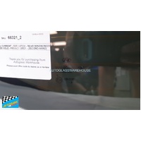 HYUNDAI i30 PD - 6/2017 to CURRENT - 5DR HATCH - REAR WINDSCREEN GLASS - HEATED, WIPER HOLE - PRIVACY GREY - NEW