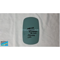 MAZDA BRAVO B2000/B2600 - 2/1999 to 11/2006 - 2DR SINGLE CAB UTE - PASSENGER - LEFT SIDE MIRROR - FLAT GLASS ONLY - 252MM X 153MM - NEW