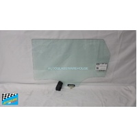 KIA SELTOS SP2 - 10/2019 to CURRENT - 5DR SUV - PASSENGERS - LEFT SIDE REAR DOOR GLASS - WITH FITTING , GREEN SOLAR TINT - CALL FOR STOCK - NEW