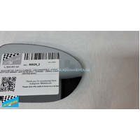MAZDA MX5 ND - 8/2015 to CURRENT - 2DR CONVERTIBLE - DRIVER - RIGHT SIDE MIRROR - WITH BLIND SPOT - GENUINE - 154MM X 103MM - (SECOND-HAND)