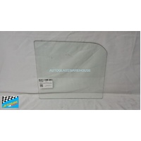 MAZDA B1600/1800/2000/2200 - 11/1964 TO 5/1984 - 2DR UTE - PASSENGERS - LEFT SIDE FRONT DOOR GLASS - (SECOND HAND)