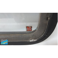MITSUBISHI L300 EXPRESS SF/SG/SH/SJ - 10/1986 to 1/2013 - VAN - LEFT/RIGHT SIDE SLIDING DOOR GLASS (hole 940w x 450) - KINGSLEY FRAME (to be glued on)