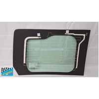 fits TOYOTA HIACE ZX H30 - 6/2019 to CURRENT - SLWB (MAXI) VAN - DRIVER - RIGHT SIDE REAR BARN DOOR GLASS - SOLAR GREEN - HEATED - NEW