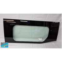 LDV DELIVER 7 - 11/2024 TO CURRENT - VAN - PASSENGERS - LEFT SIDE FRONT FIXED BONDED CARGO GLASS - GREY - 1308 X 605 - NEW