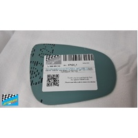 fits LEXUS IS SERIES 7/2013 TO CURRENT - IS250 - IS300 - GSE30R - GSE31R - AVE30R - 4DR SEDAN - PASSENGER - LEFT SIDE MIRROR - FLAT GLASS - 165 x 125