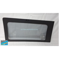 MERCEDES VITO W447 - 7/2015 TO CURRENT - VAN - DRIVERS - RIGHT SIDE FRONT CARGO GLASS - FIXED - GREY - (URETHANE FIT) - 1100w X 570h - NEW