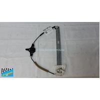MAZDA 2 DE10Y - 9/2007 to 8/2014 - 5DR HATCH - LEFT SIDE FRONT WINDOW REGULATOR - (SECOND-HAND)