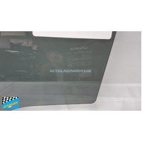 SUBARU WRX VB - 5/2022 TO CURRENT - 4DR SEDAN - PASSENGERS - LEFT SIDE REAR DOOR GLASS - WITH FITTING - PRIVACY GREY - NEW