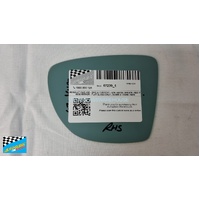 RENAULT CLIO X98 - 2016 to CURRENT - 5DR HATCH - DRIVER - RIGHT SIDE MIRROR - FLAT GLASS ONLY - 153MM X 123MM - NEW