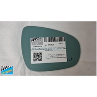 SUITABLE FOR LEXUS CT200H ZWA10R - 2015 TO CURRENT - 5DR HATCH - PASSENGER - LEFT SIDE MIRROR - FLAT GLASS ONLY - 169MM X 123MM - NEW