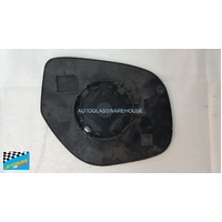 MITSUBISHI ASX (& 2021 OUTLANDER) - 7/2010 TO CURRENT - 5DR HATCH - LEFT SIDE MIRROR (1) - OEM CURVED - 186mm X 153mm - P17 LH SR1400 - (SECOND-HAND)