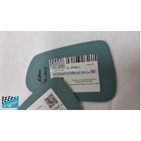 TESLA MODEL S - 8/2014 to CURRENT - 5DR LIFTBACK - DRIVERS - RIGHT SIDE MIRROR - FLAT GLASS ONLY - 190W X 110H - NEW