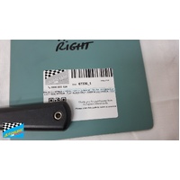 MACK CH SERIES 1 PIECE - 1991 to CURRENT - TRUCK - PASSENGERS - LEFT SIDE MIRROR - FLAT GLASS ONLY - 90MM W and 380MM H - NEW