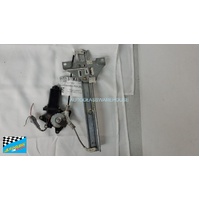 fits LEXUS GS SERIES GS300 - 1991 to 1997 - 4DR SEDAN - DRIVERS - RIGHT SIDE REAR DOOR WINDOW REGULATOR - (Second-hand)