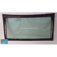 PEUGEOT 508 W2 - 7/2011 to 12/2017 - 4DR SEDAN - REAR WINDSCREEN GLASS - HEATED - GREEN - NEW