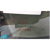 MERCEDES C CLASS W203 - 12/2000 to 1/2007 - 4DR SEDAN - REAR WINDSCREEN GLASS - HEATED - ANTENNA - (SECOND-HAND)