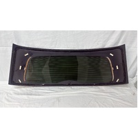 SSANGYONG STAVIC - 03/2005 TO 12/2015 - 5DR WAGON - REAR WINDSCREEN GLASS - HEATED, PRIVACY GREY - (SECOND-HAND)