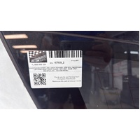 RANGE ROVER SPORT L494 - 6/2013 TO 6/2022 - 5DR SUV - PASSENGERS - LEFT SIDE REAR CARGO GLASS - ANTENNA - DARK GREY - ENCAPSULATED - (SECOND-HAND)