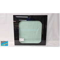 suitable for TOYOTA COASTER XZB70R - 4/2017 TO CURRENT - BUS - PASSENGER - LEFT SIDE BARN DOOR GLASS - SOLAR TINT (WITHOUT CUT OUT CORNER) - SOLAR GRE