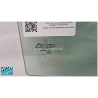 MERCEDES GL CLASS X164 - 11/2006 TO 12/2012 - 5DR WAGON - DRIVERS - RIGHT SIDE REAR DOOR GLASS - GREEN - LOW STOCK - NEW