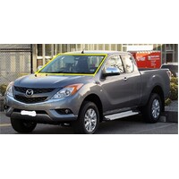 MAZDA BT-50 - 11/2011 to 05/2020 - 2/4 DR & XTRA CAB - FRONT WINDSCREEN GLASS - RAIN SEN TEARDROP OPENING, DEMISTER FULL - GREEN - NEW - LIMITED STOCK