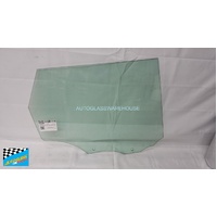 RANGE ROVER SPORT L494 - 6/2013 TO 6/2022 - 5DR SUV - DRIVER - RIGHT SIDE REAR DOOR GLASS - 2 HOLES - DARK GREY - NEW