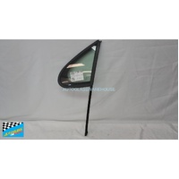 PEUGEOT 207 - 6/2007 to 9/2012 - WAGON/HATCH - LEFT SIDE FRONT QUARTER GLASS - ENCAPSULATED - SOLAR GREEN - CALL FOR STOCK - NEW