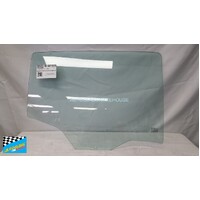 LDV T60 - 9/2017 TO CURRENT - 4DR UTE DUAL CAB - DRIVERS - RIGHT SIDE REAR DOOR GLASS - 1 HOLE - GREEN - NEW (LIMITED STOCK)