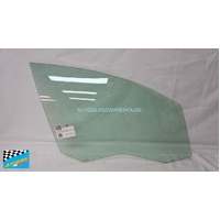 CITROEN C5 X7 - 09/2008 to 12/2017 - 4DR/5DR SEDAN/WAGON - DRIVERS - RIGHT SIDE FRONT DOOR GLASS - SOLAR GLASS,2 HOLES,SEKURIT - GREEN (LIMITED STOCK)