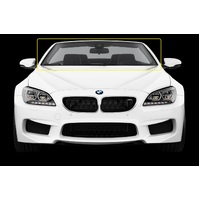 BMW 6 SERIES F12/F13 - 2012 to CURRENT - CONVERTIBLE/COUPE - FRONT WINDSCREEN GLASS - RAIN SENSOR, ACOUSTIC, LOW-E COATING - NEW (LIMITED STOCK)