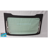 HOLDEN ASTRA BL - 6/2017 TO CURRENT - 4DR SEDAN - REAR WINDSCREEN GLASS - HEATED,  SOLAR GLASS - GREEN - NEW