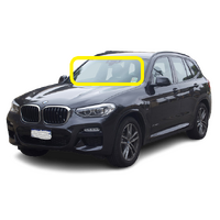 BMW X3 G01 - 10/2017 to CURRENT - 5DR WAGON - FRONT WINDSCREEN GLASS - RAIN SENSOR, BRACKET, ACOUSTIC, HUD, ADAS 2CAM, MOULDING - GREEN - NEW