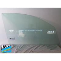 AUDI Q5 - 3/2009 TO 3/2017 - 5DR SUV - DRIVERS - RIGHT SIDE FRONT DOOR GLASS - 2 HOLES - GREEN - NEW (LIMITED STOCK)
