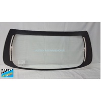 HYUNDAI EXCEL X3 - 9/1994 TO 4/2000 - 3DR HATCH - REAR WINDSCRENE GLASS - WITHOUT WIPER HOLE - CLEAR - NEW (CALL FOR STOCK)