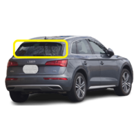 AUDI Q5 FY - 3/2017 TO CURRENT - 5DR SUV - REAR WINDSCREEN GLASS - HEATED - PRIVACY TINT - NEW - LIMITED STOCK
