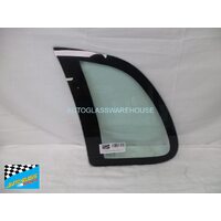 HOLDEN BARINA SB - 4/1994 to 12/2000 - 5DR HATCH - PASSENGERS - LEFT REAR QUARTER GLASS -  NOT ENCAPSULATED - NEW