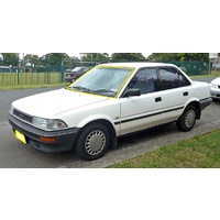 suitable for TOYOTA COROLLA AE92 (NOT SECA) - 6/1989 to 8/1994 - SEDAN/HATCH - FRONT WINDSCREEN GLASS - NEW