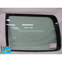 suitable for TOYOTA LANDCRUISER 100 SERIES- 3/1998 to 10/2007 - 5DR WAGON - DRIVERS - RIGHT SIDE REAR BARN DOOR GLASS - NOT HEATED - LOW STOCK - NEW