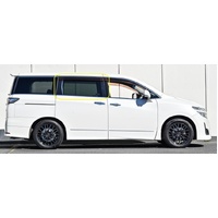 NISSAN ELGRAND E52 - 1/2011 TO CURRENT - PEOPLE MOVER - DRIVERS - RIGHT SIDE SLIDING DOOR CARGO GLASS - DARK GREY - NEW (LIMITED STOCK)