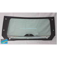 FORD TERRITORY SZ - 5/2011 to 10/2016 - 4DR WAGON  - 4DR WAGON - REAR WINDSCREEN GLASS - HEATED, ANTENNA, 8 HOLES - NEW