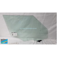 KIA SOUL PS - 2/2014 TO CURRENT - 5DR HATCH - DRIVER - RIGHT SIDE FRONT DOOR GLASS - GREEN - NEW