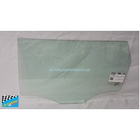 KIA SOUL PS - 2/2014 TO CURRENT - 5DR HATCH - PASSENGERS - LEFT SIDE REAR DOOR GLASS - GREEN - NEW